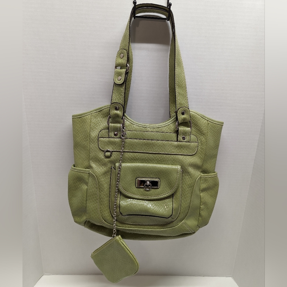 Rosetti Green Purse W Wallet Gem